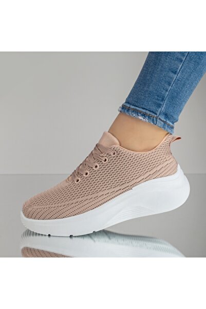 Modlet.ro Γυναικεία ροζ Αθλητικό παπούτσι με πλατφόρμα MOD14211