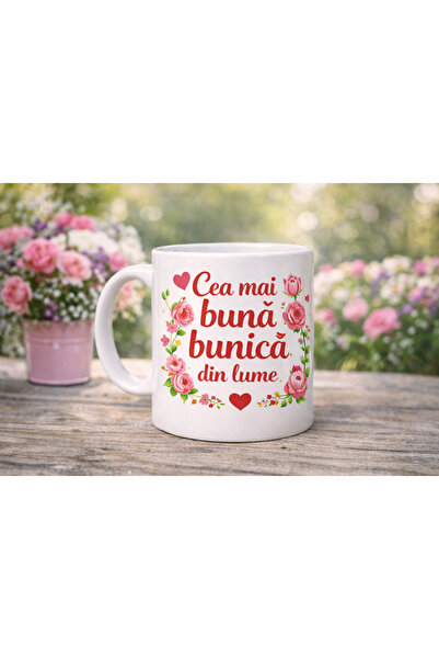 CumparaSMART Personalized white mug, World's Best Grandma