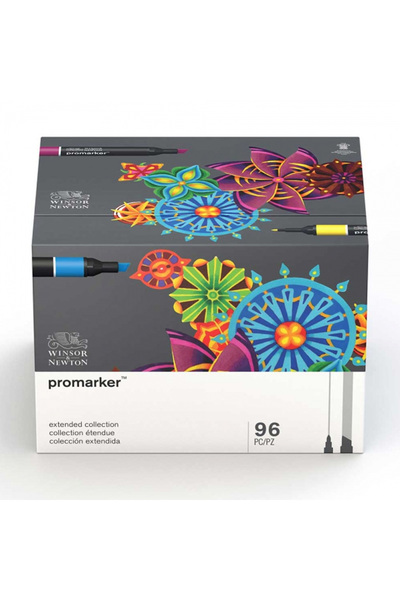 Winsor Newton Winsor & Newton Promarker Set Extended Collection (96 x Renk Ku...