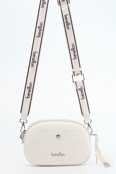 United Colors of Benetton BENETTON KADIN ÇAPRAZ ÇANTA BEYAZ BNT1779