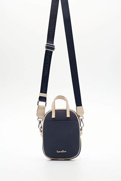 United Colors of Benetton Benetton Women's Sleeves Bag Si Dark Blue-Beige Bnt...