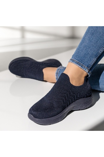 Modlet.ro Women's blue thick-sole espadrilles MOD14210