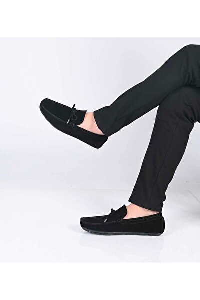 COLTEVO AK LOUFER ERKEK NUBUK DERİ AYAKKABI