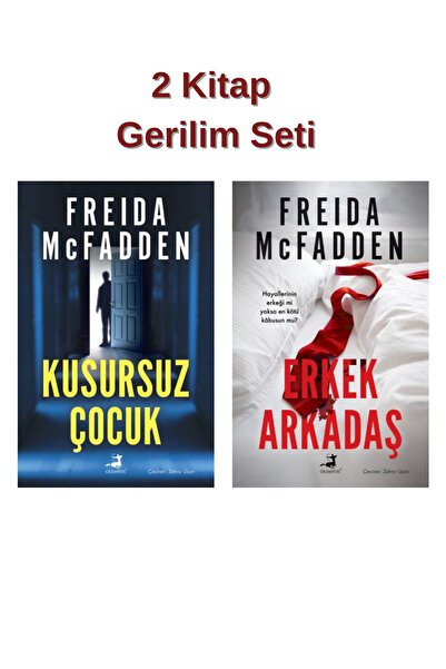 Olimpos Yayınları 2 Kitap Set / Kusursuz Çocuk - Erkek Arkadaş (Freida McFadden)