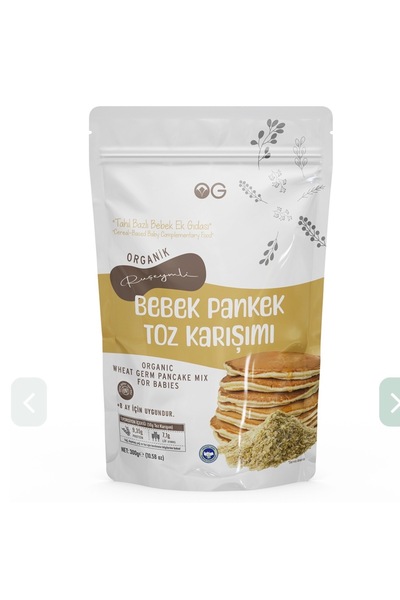 OG natural Organik Ruşeymli bebek toz pankek karışımı