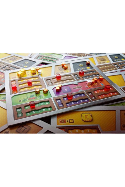 Alexshop Terraforming Mars: Tabele de joc cu strat dublu (set de 5 bucăți)