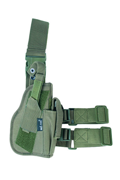 Mil-Tec Universal right hand pistol holster olive