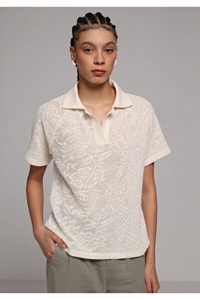 Colin's Tricou cu mânecă scurtă pentru femei, cu guler polo, croială normală,...