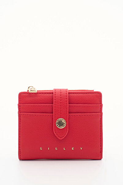 Sisley Women Wallet Red Sly311