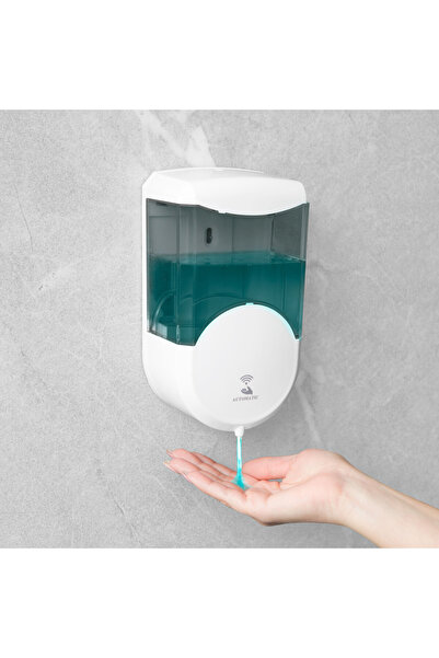 Vog und Arths Sensor soap dispenser - 600 ml - wall - battery - smoke color