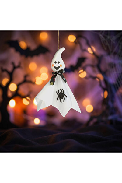 OEM Decorațiune de Halloween - de agățat - fantomă - 48 x 44 cm