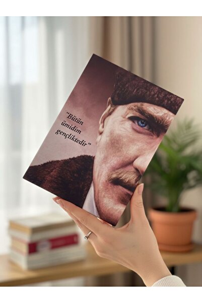 Kutuperest Atatürk Tasarımlı Dekoratif Kitap Kutusu – Kitap Görünümlü Gizli S...