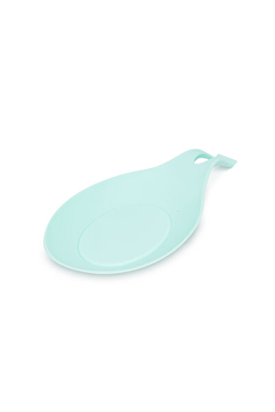 FAMİLY Silicone wooden stand - blue - 20 x 10 x 2 cm