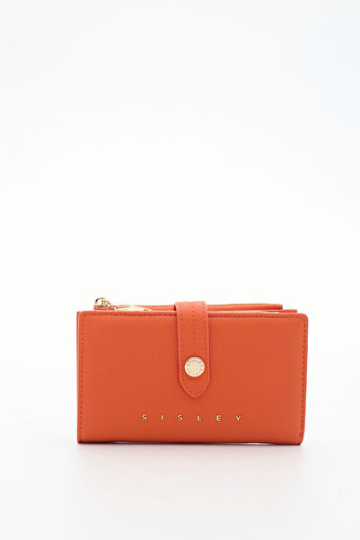Sisley Women Wallet Orange Sly310