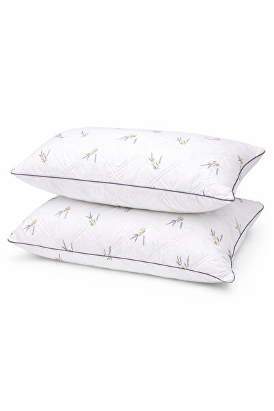 Meltem Set of 2 Anti-Allergic Lavender Pillows 50x70 cm, Medium Firmness