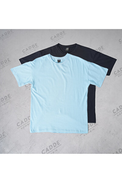 caddekombin Muška majica u pakovanju od 2 komada 100% pamuk Udoban kroj Trend...