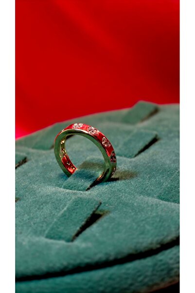 LUNLORA JEWELRY ÇELİK ZİRKON TAŞ AYARLANABİLİR YÜZÜK