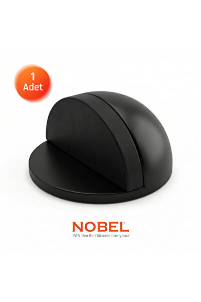 Nobel Yarımay Adhesive Door Stopper, Door Buffer, Metal Door Stop Stopper Hol...