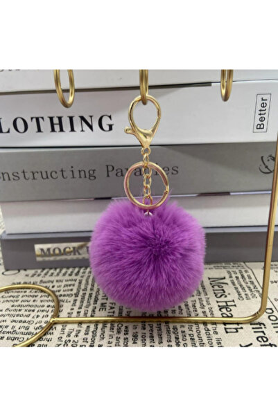 OEM Keychain with feather pendant, 14 cm