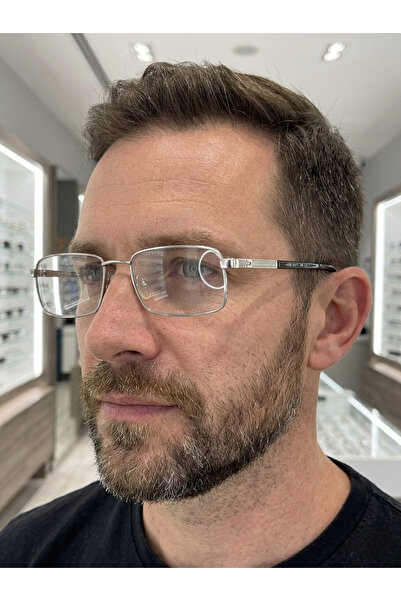 MERISU Metalik Detaylı Siyah Sap Unisex Gözlük – Optik Cam Değişimine Uygun 5...