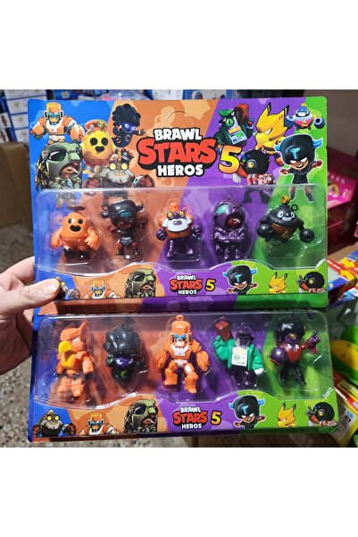 Ailenizin Oyuncakçısı مجموعة شخصيات براول ستارز مكونة من 8 قطع