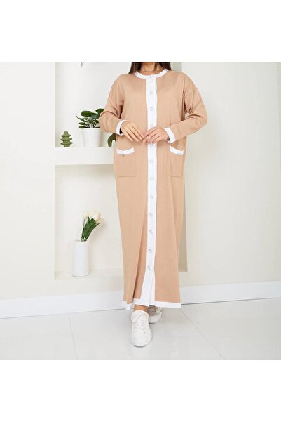 moda dıcasso كارديجان كامل الطول من ميرسينيزي مصنوع من خيوط باردة