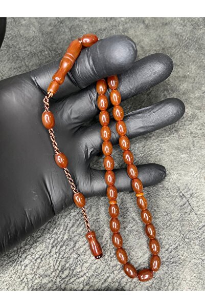 Mos Tespih Систематично високоякісний кольоровий бурштиновий чотки