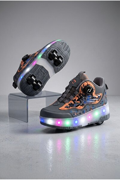 ROCKY Led Lighted Roller Skates Children's Shoes with Wheels Sneakers