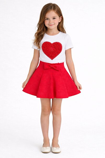 Nacar Kız Çocuk Modeli Badi Şık Skuba etek Takım 23 Nisan 29 Ekim Gösteri Kıy...