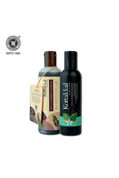 kottakkal arya vaidya sala Anti Dandruff oil & Shampoo combo pack