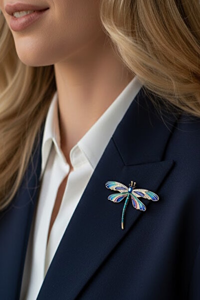 CAŞ DEKORASYON Karışık Renk Yusufcuklu Broş