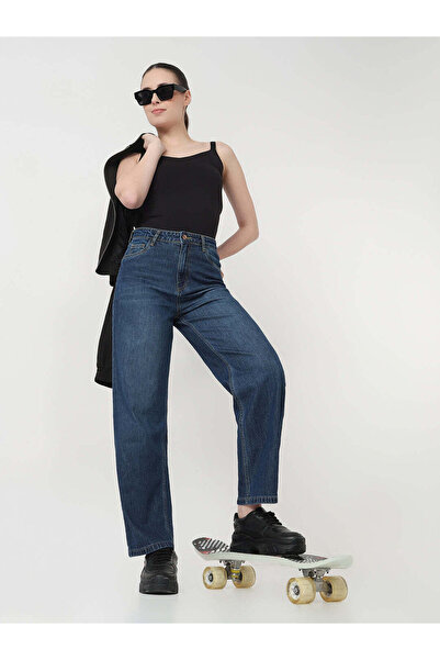 Kraus HIGHRISE BARREL JEANS