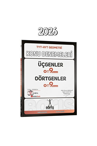 Ens Yayıncılık 2026 Barış Yayınları TYT AYT Geometri Üçgenler Dörtgenler Konu...