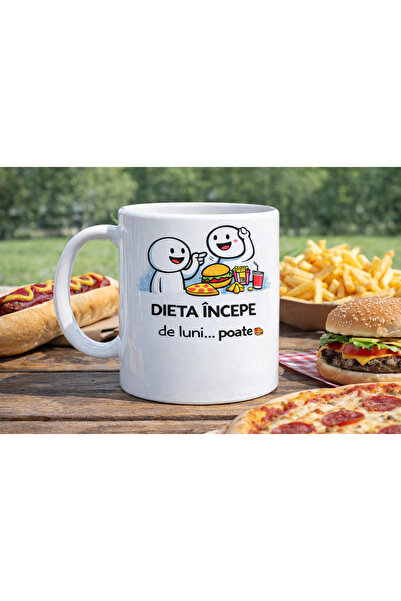 OEM Personalized mug, Diet starts on Monday... maybe