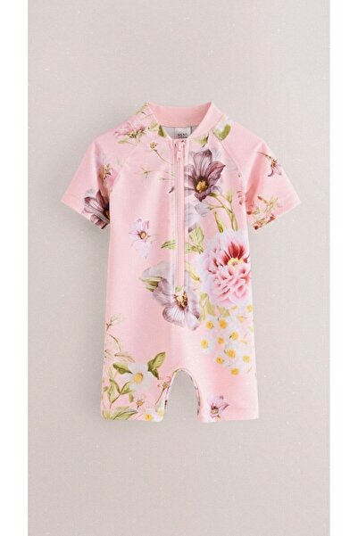 Next Baby Sunsafe (Sun Protection) Girls' Swimsuit