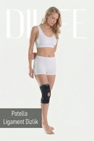 DILIFE Patella Ligament Supported Knee Brace |   Active Stabilizing Steel Supports Silicone Ring Pad Support Right&Left