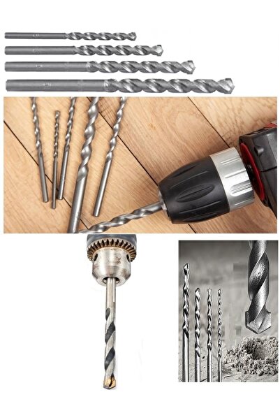 Depolife Duvar Beton Delme Matkap Ucu Seti 6mm 7mm 8mm 10mm beton Delik açma ...