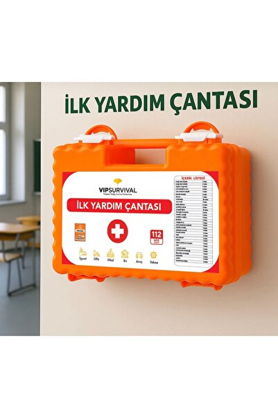 Adin ARENTEKNİK Ultra İlk Yardım Çantası Acil Müdahale Kiti Temel Malzemeler ...