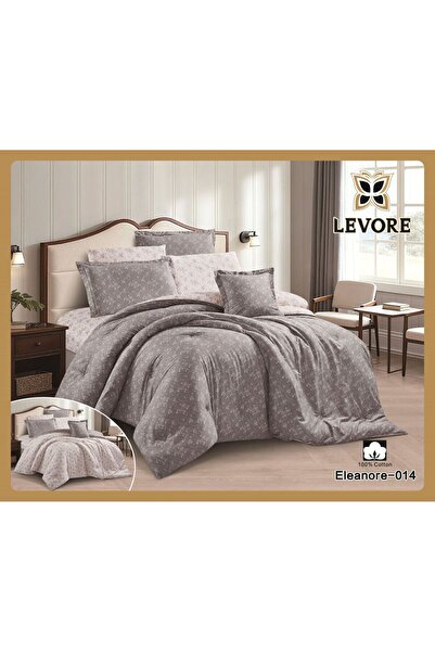 Levore Luxury cotton bedsheet set, single and a half size, Eleanor 5 pieces –...