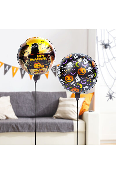 FAMİLY Halloween Balloon Set - Pumpkin & Tombstone - 2 pcs/pack