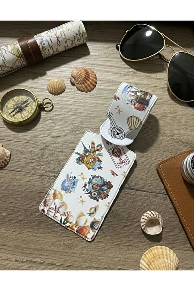 Gempo 2 Pieces of Cute Patterned Luggage Tags – Waterproof , Durable Pvc Trav...