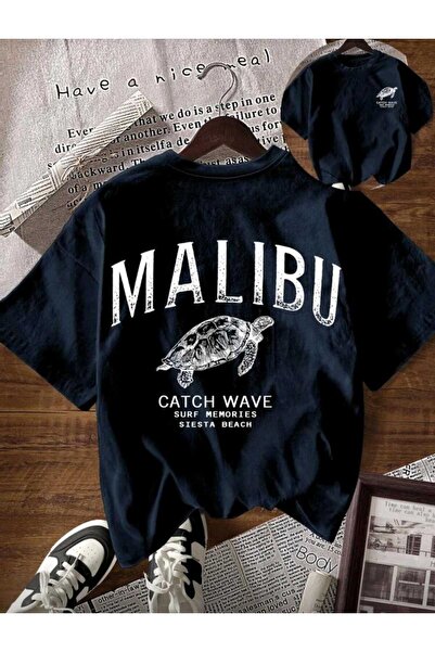 DİVİN New Season Printed Fabric Oversized T-Shirt