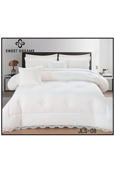 Sweet Dreams Decoration Summer Lace bedspread for two people, 8 pieces