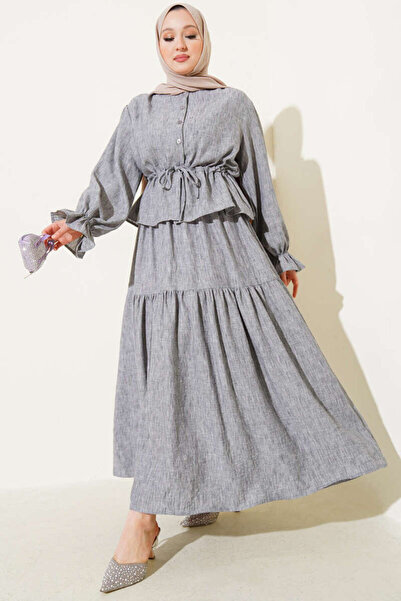 VOLT CLOTHİNG Dvostruki set sa zvonastim tunelom i naboranom suknjom