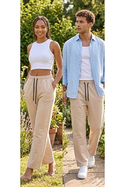 DağdevirenTekstil Unisex Straight Leg Sweatpants