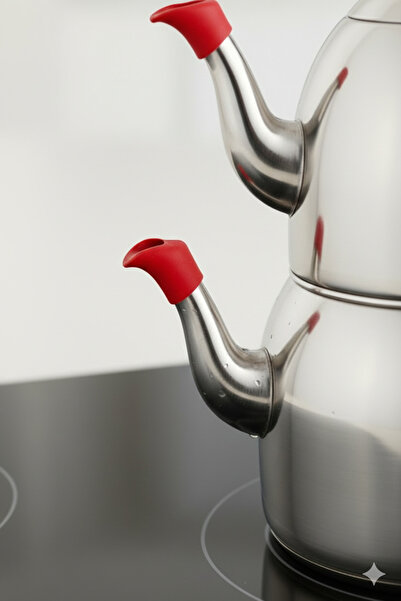 Euro Pink 2-Pack Silicone Teapot Spout, Liquid Leak-Proof, Anti-Drip