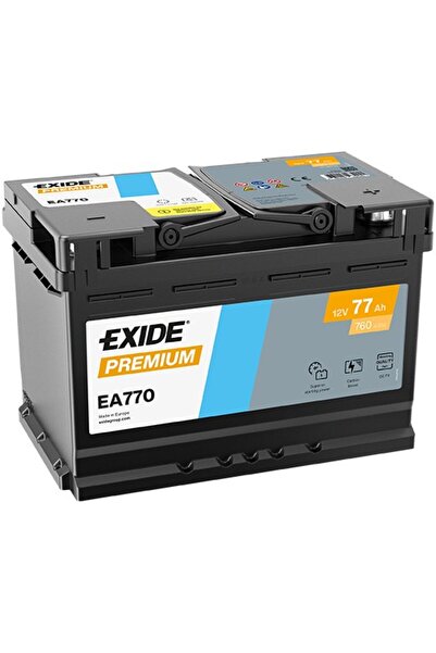 EXIDE Baterie auto premium 77Ah 12V EA770