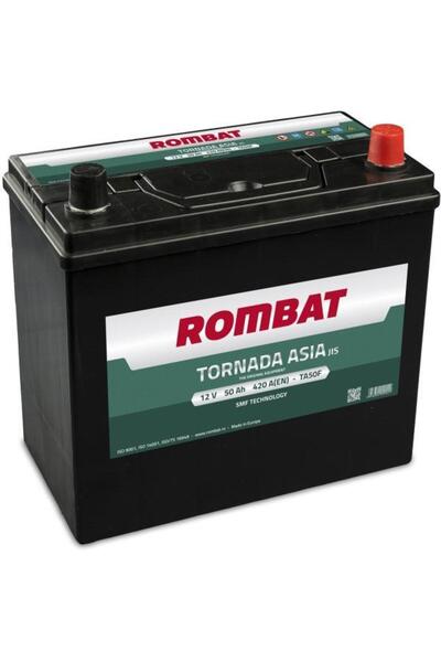 Rombat Baterie auto Tornada Asia 50Ah 420A 12V 55036L0042