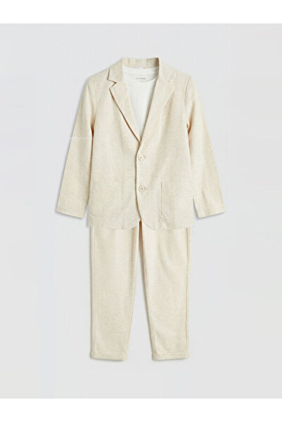 LC Waikiki Linen Blend Boy's Suit from Uzg Store for Style Enthusiasts