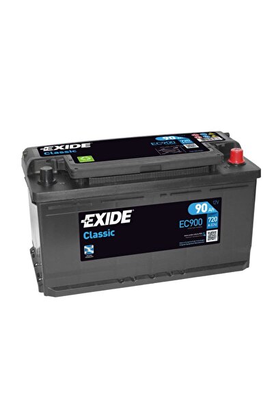 EXIDE Baterie auto clasică 90Ah 12V EC900